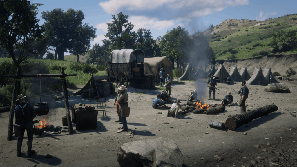 U.S Army Camp (9) Red Dead Redemption 2 Mods RDR2 Mods