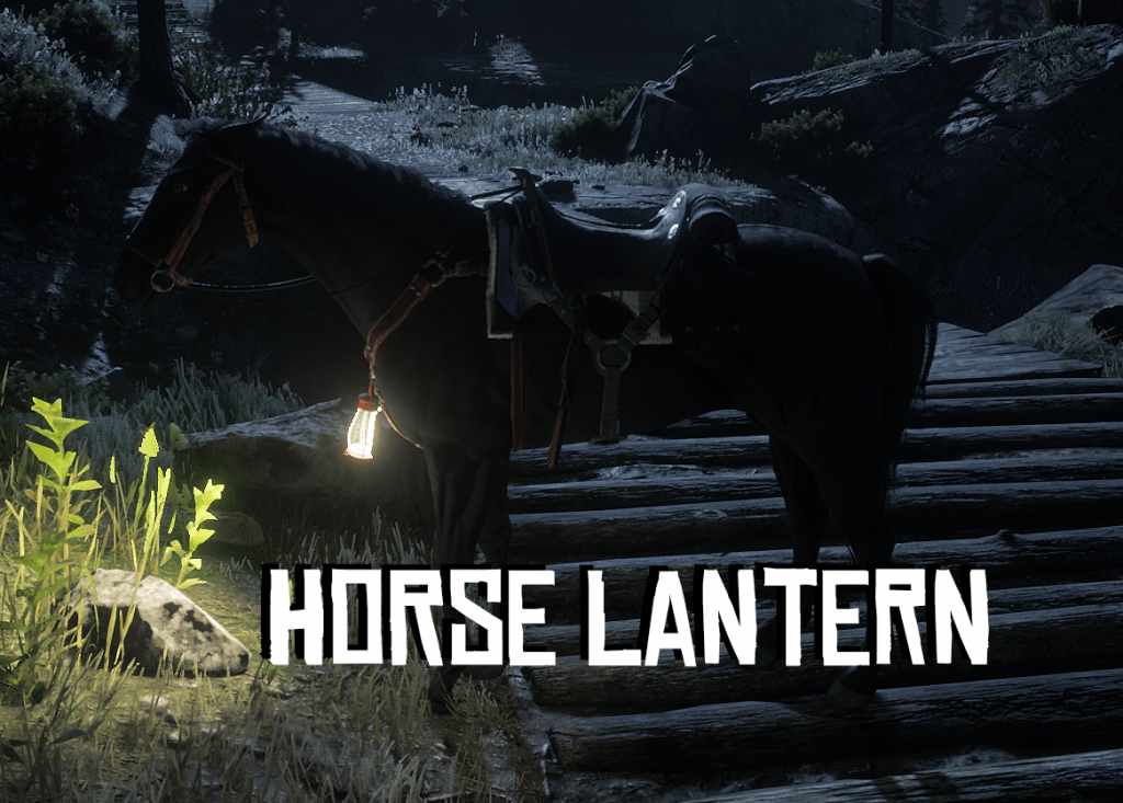 Horse Lantern Red Dead Redemption 2 Mod