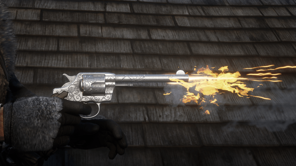 Javier's Double Action Revolver Red Dead Redemption 2 Mod