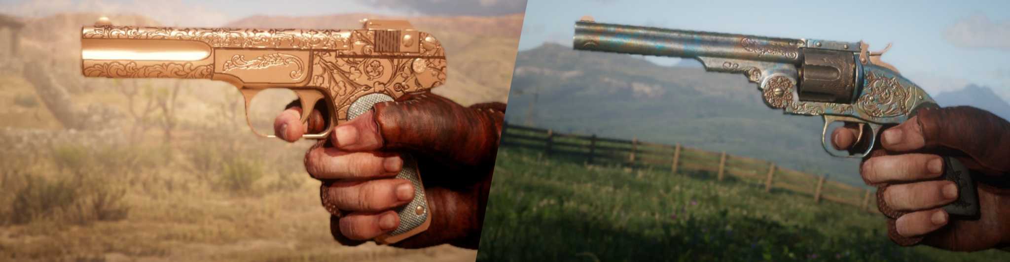 Copper And Tempered Steel Gun Metal Red Dead Redemption 2 Mod