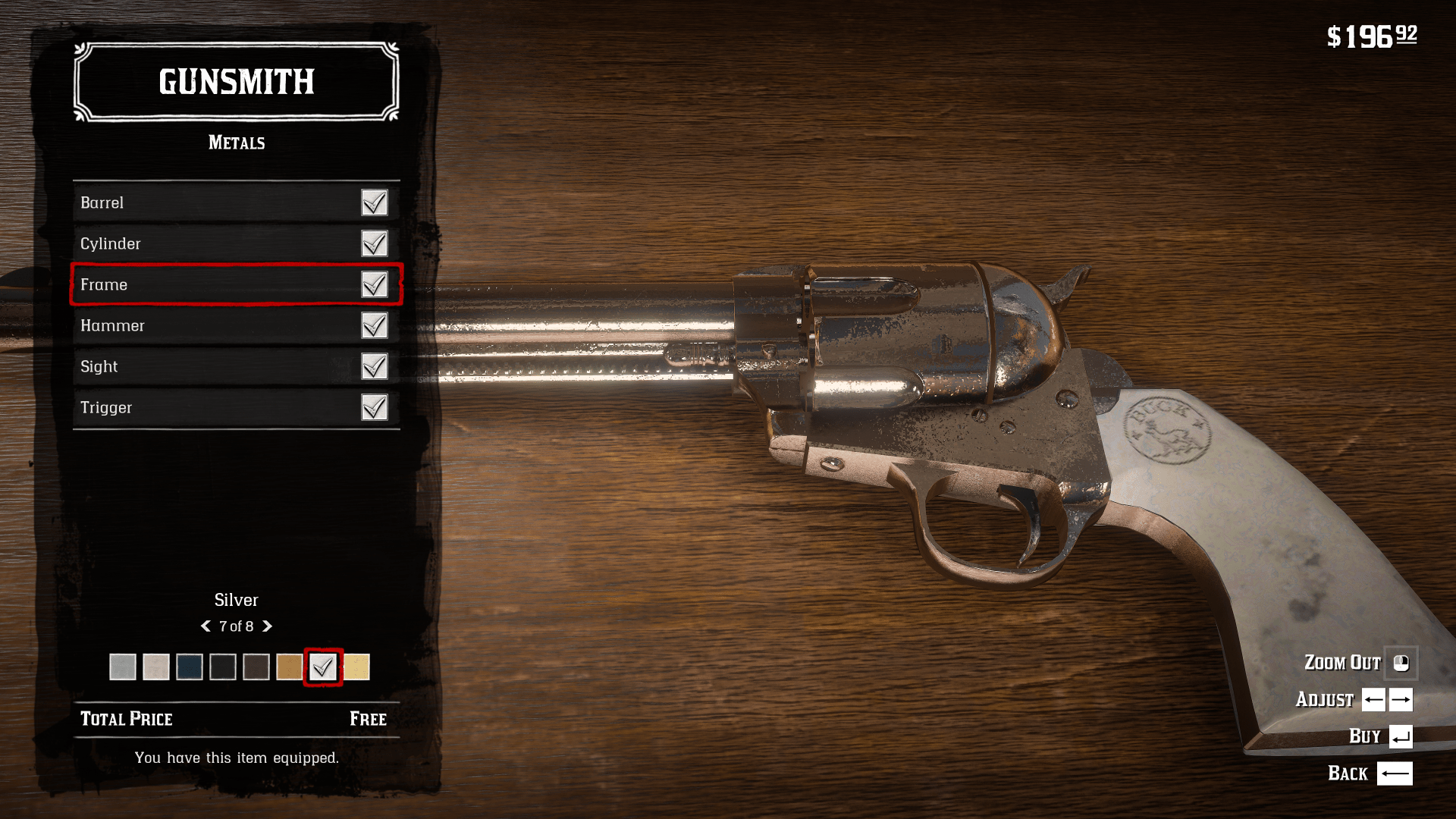 Shiny Weapons - Red Dead Redemption 2 Mod