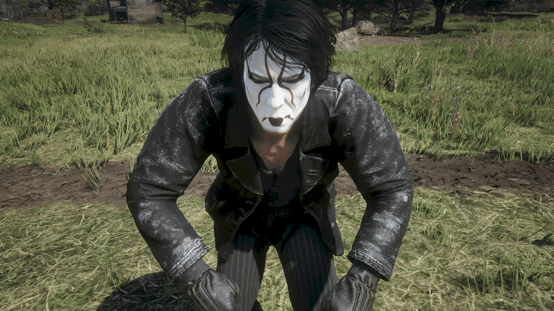 Sting WRESTLER Face Paint For Arthur CLEAN SHAVEN ONLY 4 Red Dead sting-wrestler-face-paint-for-arthur-clean-shaven-only-4-red-dead
