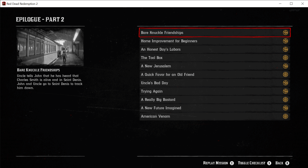 RDR2 Epilogue All gold Barebones Red Dead Redemption 2 Mod