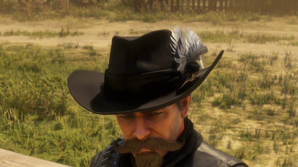 Black Exotic Hat Red Dead Redemption 2 Mod