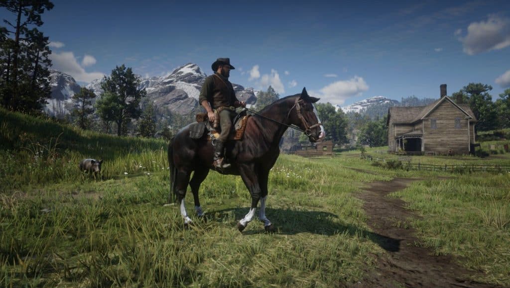 American Quarter Horse Red Dead Redemption 2 Mod