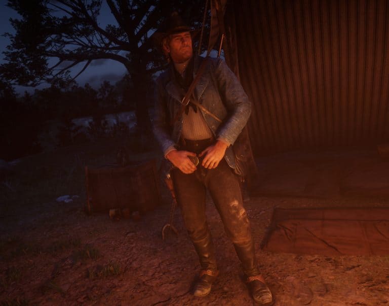 Denim Jacket Red Dead Redemption 2 Mod