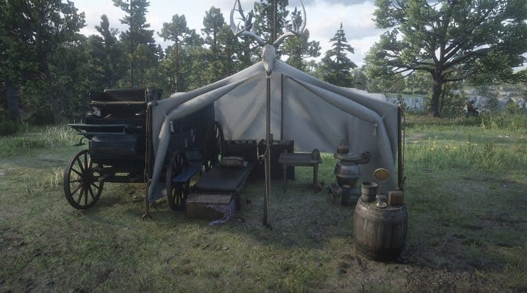 Horseshoe Overlook Luxury Tent - Red Dead Redemption 2 Mod