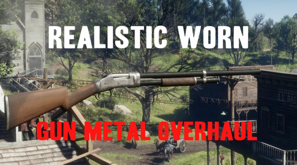 Realistic Worn Gun Metals - Red Dead Redemption 2 Mod