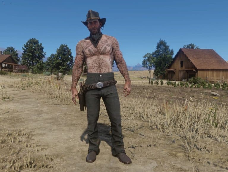 Black Levi Jeans v1.0 - Red Dead Redemption 2 Mod